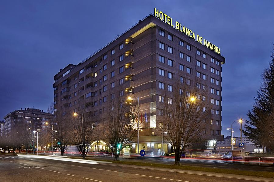 Hotel Blanca De Navarra Pamplona Eksteriør billede